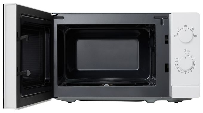 Freistehende Mikrowelle 700 W Größe: klein 5 Stufen  MS2082H (Weiß) 