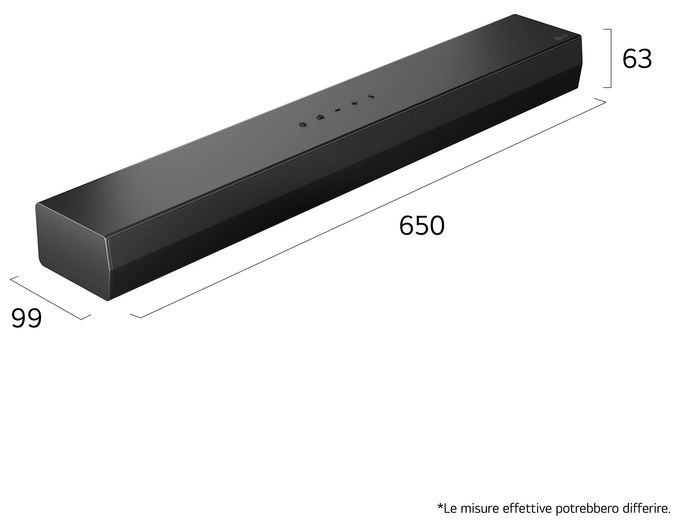 Soundbar 50 W 2.0 Kanäle  S20A (Schwarz) 