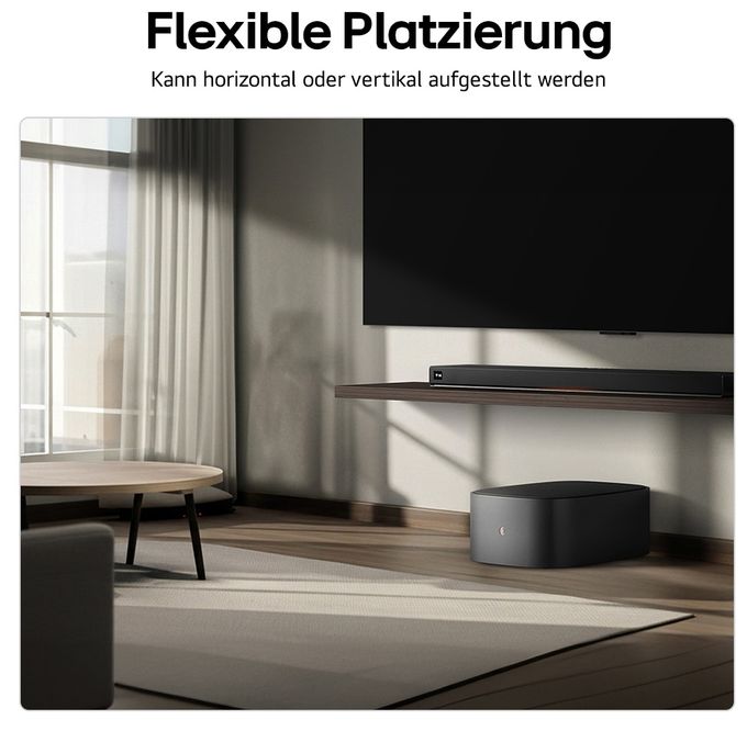 220 W Wlan Lautsprecher  W7 (Schwarz) 