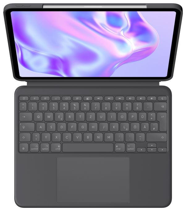 für Apple iPad Pro 13-inch (M4) bis 33 cm (13")  Combo Touch (Graphit) 