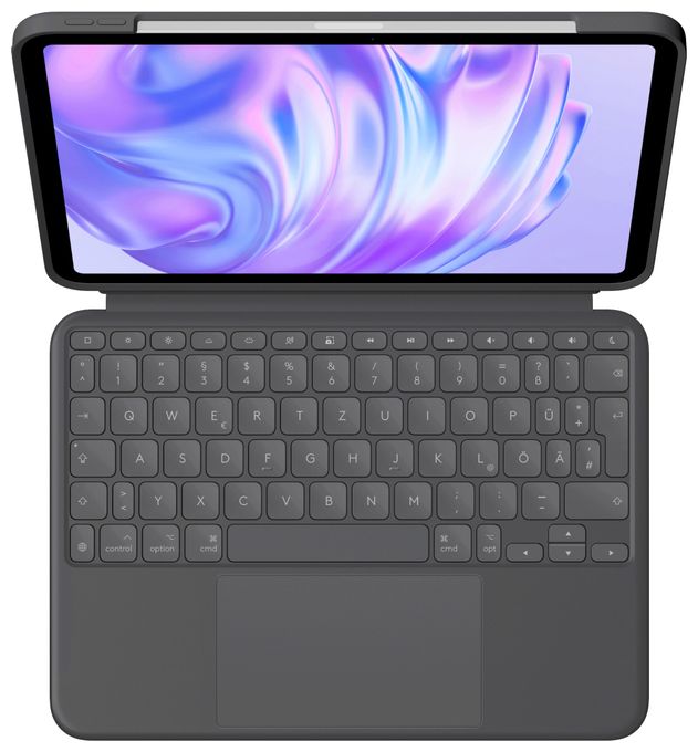 für Apple iPad Pro 11-inch (M4) bis 27,9 cm (11")  Combo Touch (Graphit) 