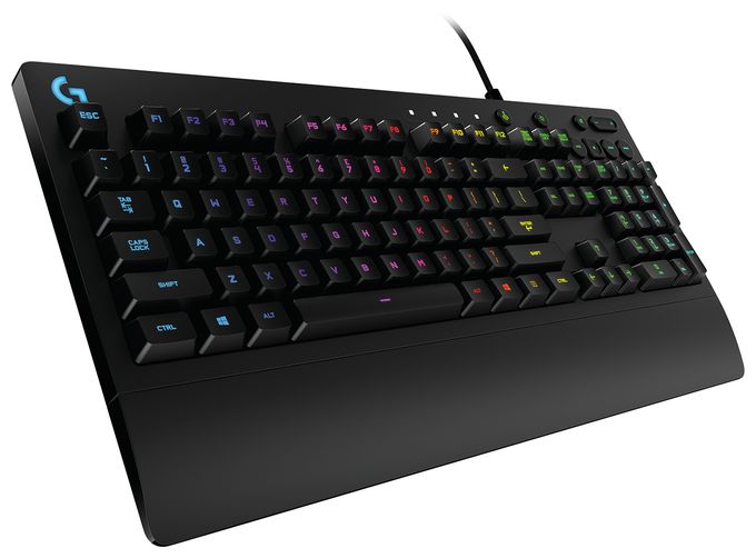 RGB-LED Gaming Tastatur USB  G213 (Schwarz) 