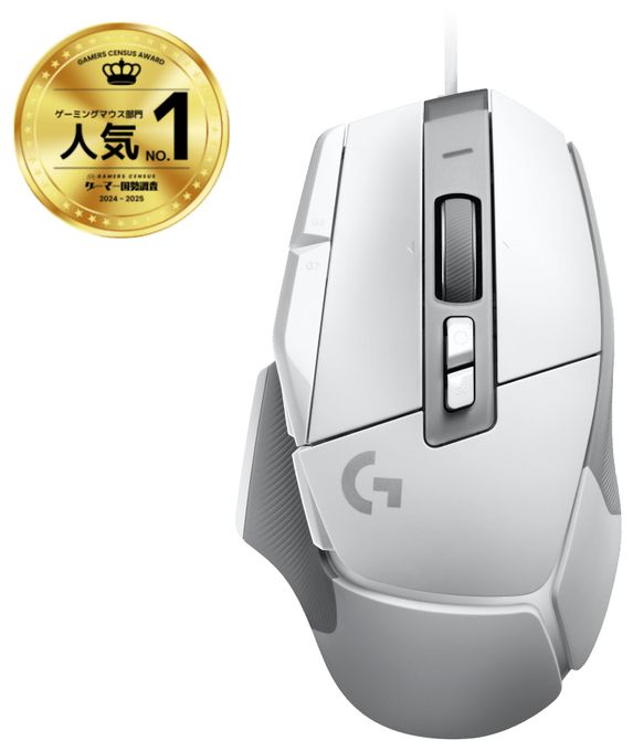 25600 DPI Gaming Maus Optisch  G502X (Weiß) 