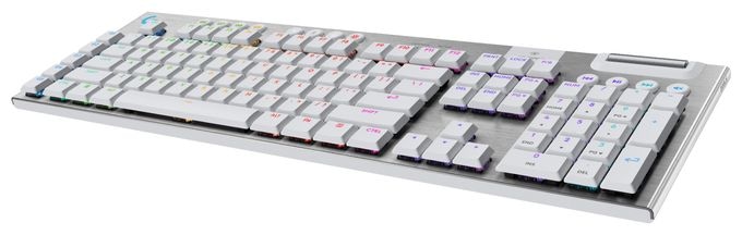 LED Gaming Tastatur RF Wireless + Bluetooth 2.4 GHz  G915X Lightspeed (Weiß) 
