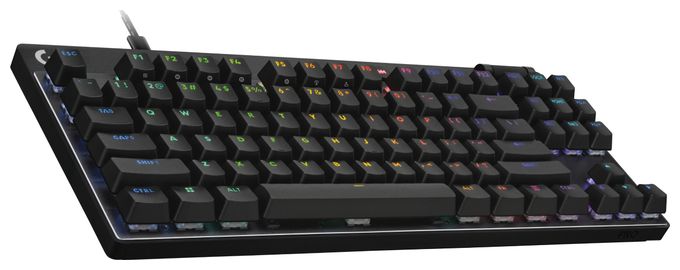LED Gaming Tastatur USB  Pro X TKL Rapid (Schwarz) 