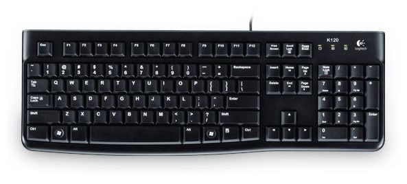 Tastatur USB  K120 (Schwarz) 