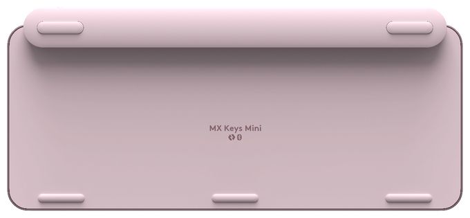 LED Büro Tastatur RF Wireless + Bluetooth 2.4 GHz  MX Keys Mini Minimalist (Rose) 