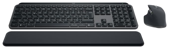 LED Büro Tastatur Bluetooth  MX Keys S Combo (Graphit) 