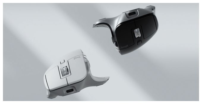 8000 DPI Büro Maus Laser  MX Master 3S (Grau) 