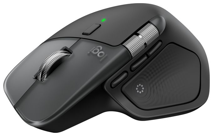 8000 DPI Büro Maus Laser  MX Master 4 for Mac (Silber) 