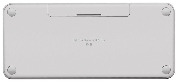 Universal Tastatur Bluetooth  Pebble Keys 2 K380s (Weiß) 