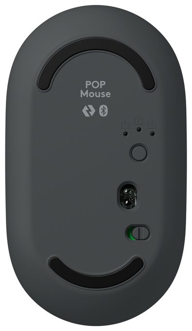 4000 DPI Universal Maus Optisch  Pop (Graphit) 