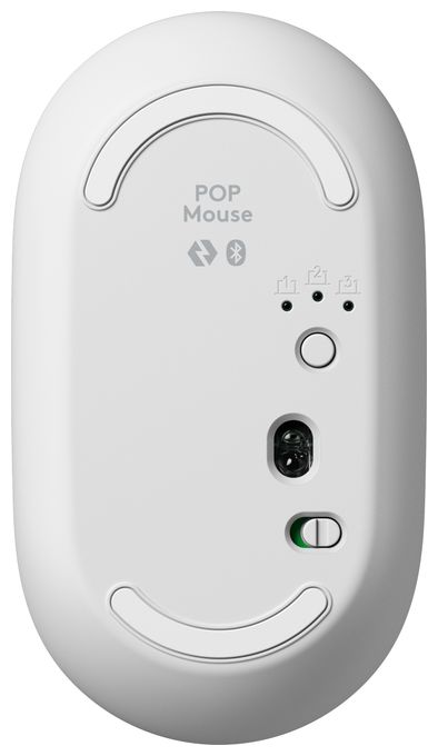 4000 DPI Universal Maus Optisch  Pop (Weiß) 