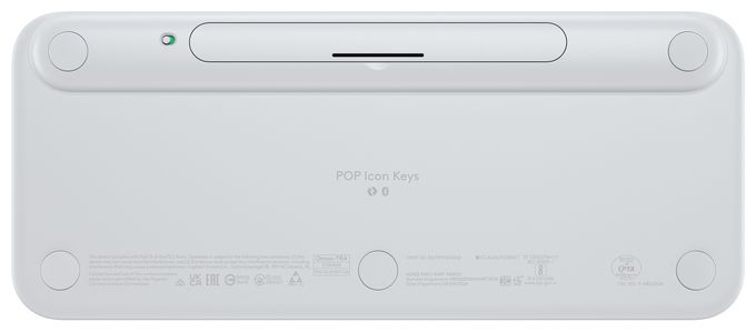 Universal Tastatur Bluetooth  POP Icon Keys (Weiß) 