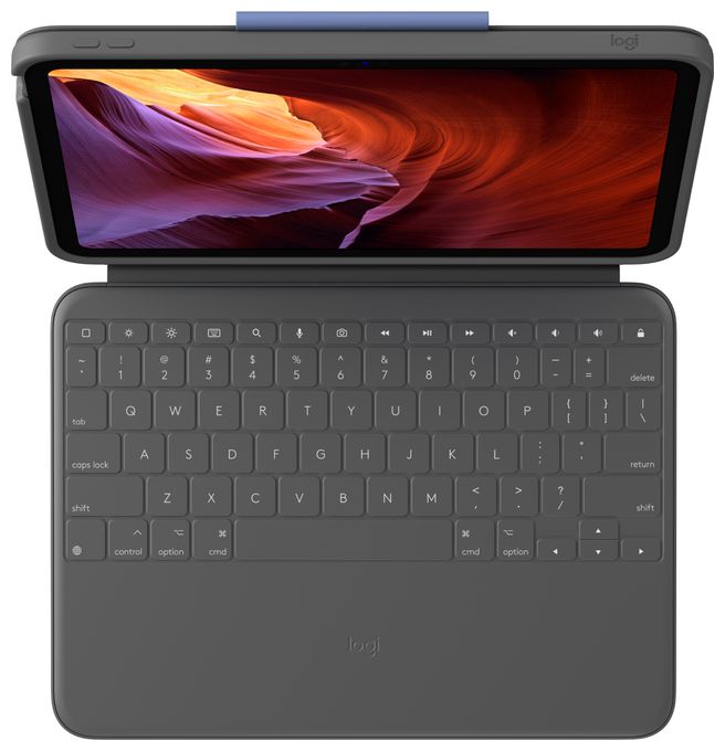 für Apple iPad (7. Generation) iPad (8. Generation) iPad (9. Generation) iPad (10. Generation)  iPad (A16) Spritzwassergeschützt  Rugged Folio (Graphit) 