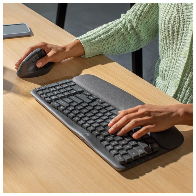 Universal Tastatur Bluetooth  Wave Keys and Lift Combo (Graphit) 