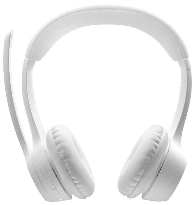 Ohraufliegender Bluetooth Kopfhörer kabellos 20 h Laufzeit  Zone 300 (Weiß) 