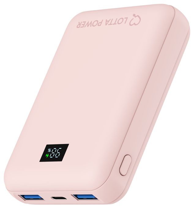 10000 mAh Powerbank USB Typ-C  Mini (Rose) 