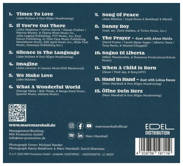 Marc Mashall - Times To Love 