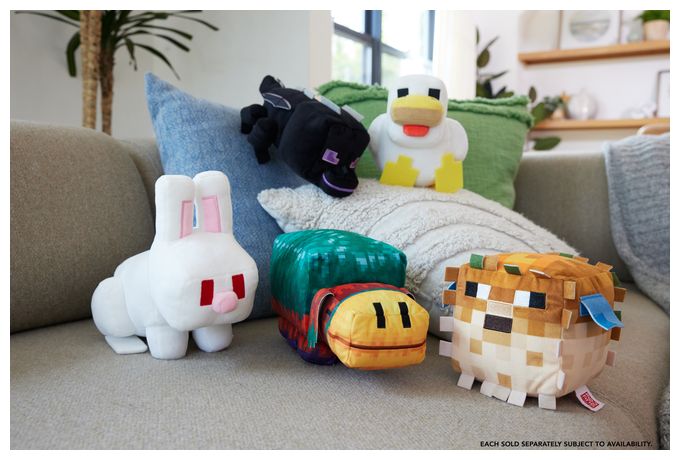 Minecraft Enderdrache Plüschfigur, ca. 20 cm große, weiche Puppe zum Sammeln, vom Videospiel inspiriert 
