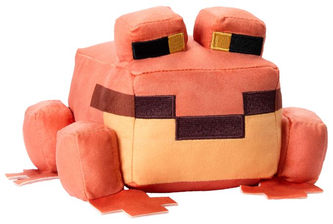 Minecraft Plüschfrosch-Spielzeug, ca. 20 cm große weiche Figur, vom Videospiel inspirierter Charakter 