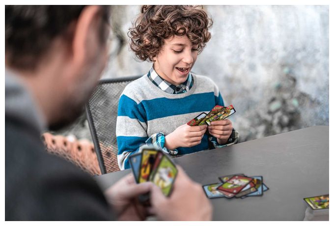 Uno Minecraft Kartenspiel bis zu 10 Spielern ab 7 Jahr(e) 