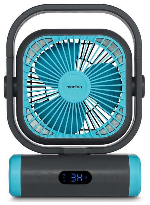 Ventilator Zimmerdecke, Flur, Tisch 48 dB  E10TF MD12065 (Schwarz, Blau) 