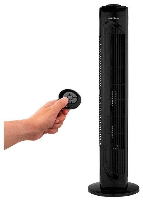 Turmventilator Stand 61 dB  Life E11TF (Schwarz) 