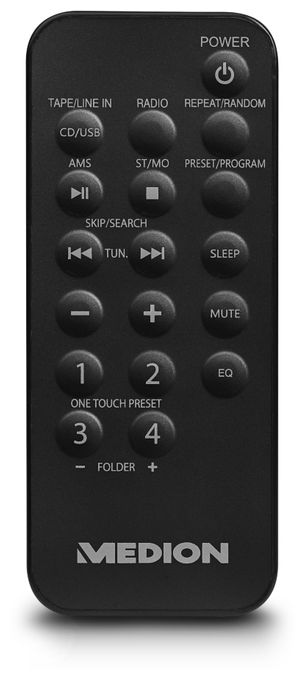 FM Radio Tragbar  Life E64070 (Schwarz) 