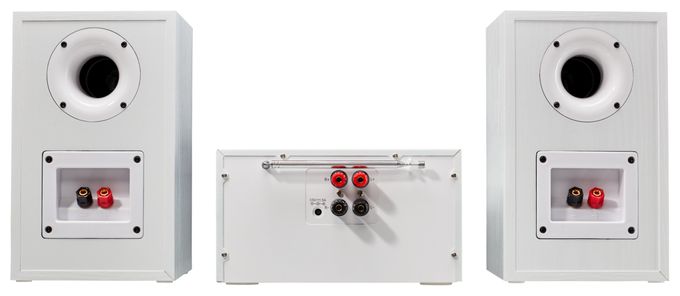 Heim-Audio-Mikrosystem AM, DAB+, FM 30 W Bluetooth  Life P85003 (Weiß) 