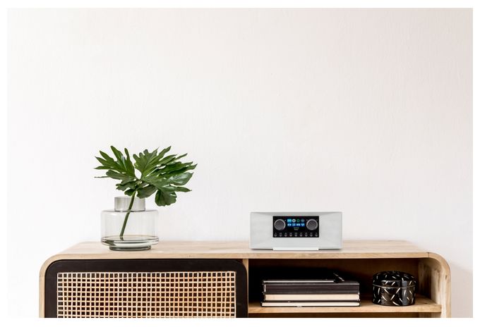 Bluetooth AM, DAB+, FM, MW Radio Internet  Life P85333 (Weiß) 
