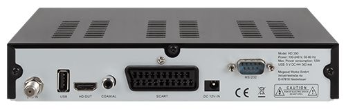 Full HD Single Sat-Receiver HD350 
