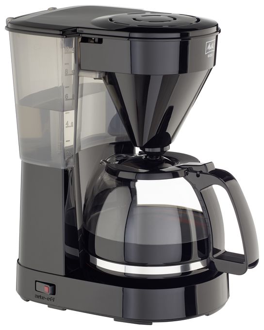 10 Tassen Filterkaffeemaschine  1023-02 Easy II (Schwarz, Edelstahl) 