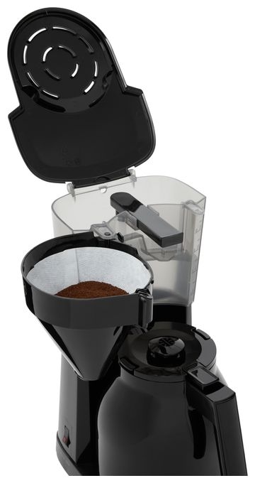 8 Tassen Thermo Filterkaffeemaschine  1023-06  Easy II Therm (Schwarz) 