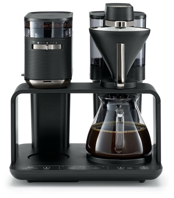 8 Tassen Filterkaffeemaschine  1024-01 Epos (Schwarz/Silber) 