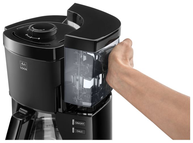 15 Tassen Filterkaffeemaschine 1,2 l  1025-02 Look V Basic (Schwarz) 