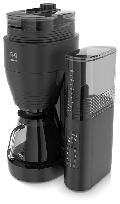 10 Tassen Filterkaffeemaschine 1,2 l  1030-05 Aromafresh (Schwarz) 