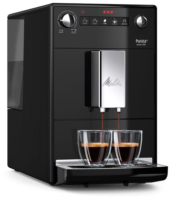 Kaffeevollautomat 15 bar 1,2 l  F230-102 Purista (Schwarz) 
