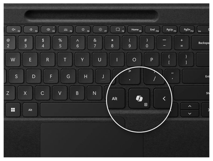 für Microsoft Surface Pro (11th Edition), Surface Pro 10 for Business, Surface Pro 9, Surface Pro 8, Surface Pro X  Pro Flex Keyboard (Schwarz) 