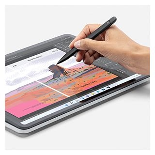Bluetooth Eingabestift für Microsoft Surface Laptop Studio Surface Pro 8 - 9 Surface Pro X Surface Duo 2 Surface Hub 2S Surface Slim Pen 2 Pen Tips Surface Slim Pen Charger Schwarz Surface Slim Pen 2 