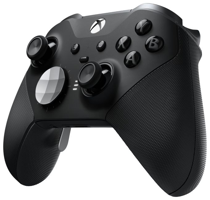 Analog / Digital Gamepad für Android, PC, Xbox One, Xbox One X  Xbox Elite Wireless Controller Series 2 (Schwarz) 