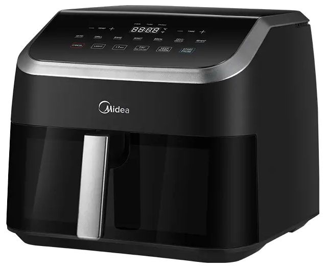 Doppel Heißluftfritteuse 9 l 2200 W  MAD85000ADK (Schwarz, Silber) 