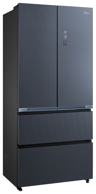 Side-by-Side Kühl-/ Gefrierkombination French Door 345 l / 170 l 307 kWh 1910 mm x 600 mm  MDRF705BIE70 (Grau) 