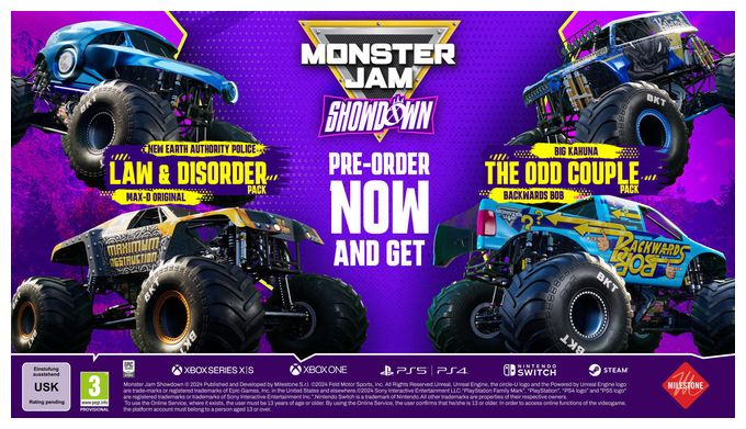Monster Jam Showdown - Day One Edition (Nintendo Switch) 
