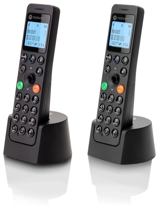 DECT-Telefon  DOT202 Twin (Schwarz) 