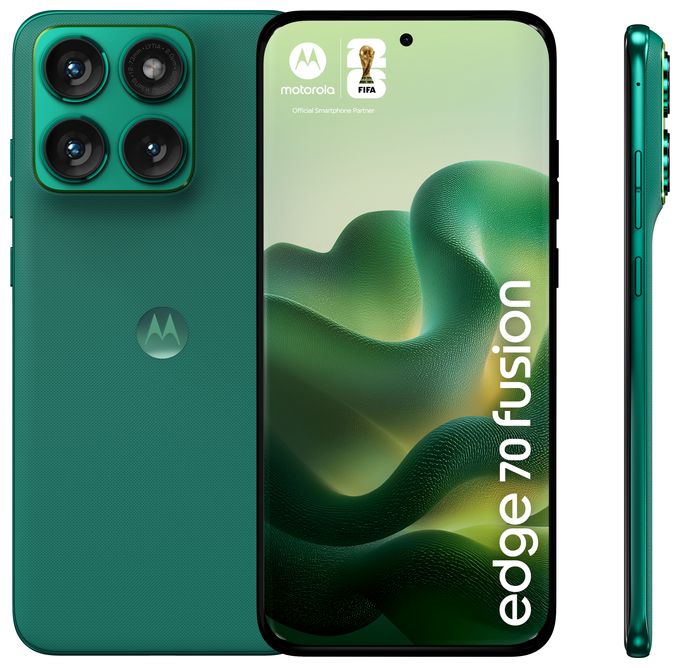 256 GB 5G Smartphone 17,2 cm (6.78") 2,5 GHz Android 50 MP Dual Kamera Dual Sim WiFi 6E (PANTONE Sporting Green) Edge 70 Fusion 