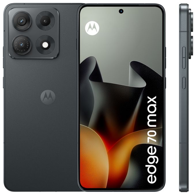 256 GB 5G Smartphone 17,3 cm (6.8 Zoll) Android 50 MP Dual Kamera Dual Sim WiFi 7 (PANTONE Dark Shadow) Edge 70 max 