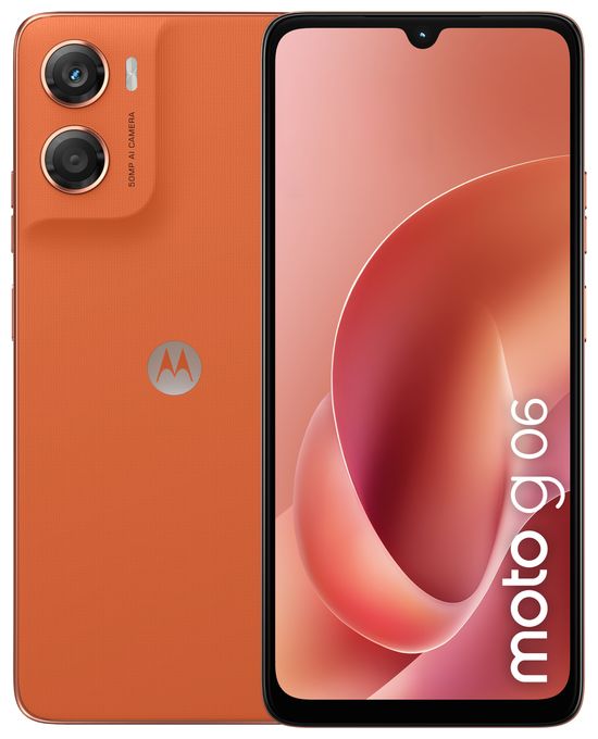 256 GB 4G Smartphone 17,5 cm (6.88") 1,7 GHz Android 50 MP Einzelne Kamera Kamera Dual Sim WiFi 5 (Arabesque) Moto G06 