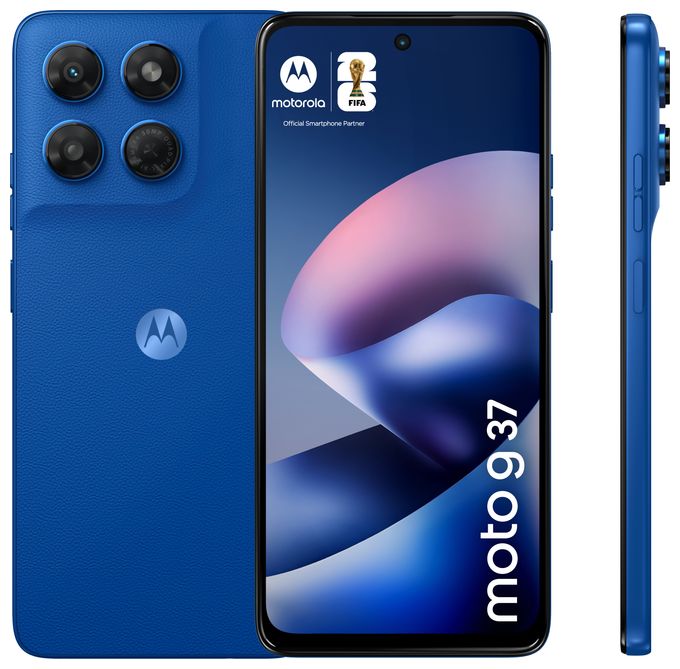 128 GB 5G Smartphone 16,9 cm (6.67 Zoll) Android 50 MP Einzelne Kamera Kamera Dual Sim WiFi 5 (PANTONE Nautical Blue) Moto G37 