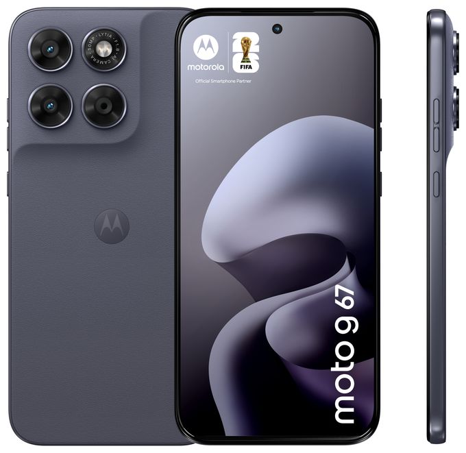 256 GB 5G Smartphone 17,3 cm (6.8 Zoll) 2,4 GHz Android 50 MP Dual Kamera Dual Sim WiFi 5 (PANTONE Arctic Seal) Moto G67 